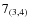 $7_{\rm (3,4)}$
