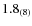 $1.8_{\rm (8)}$