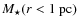 $M_\star(r<1~{\rm pc})$