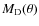 $M_{\rm D}(\theta)$
