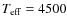 $T_{\rm eff} =
4500$