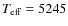 $T_{\rm eff} = 5245$