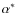 ${\alpha}^\ast$