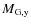 $ M_{\rm G,y}$