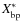 $X_{\rm bp}^\ast$
