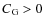 $C_{\rm G} > 0$