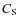 $C_{\rm S}$