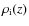 $\rho _{\rm i}(z)$