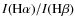 $I({\rm H}\alpha)/I({\rm H}\beta)$