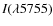 $I(\lambda5755)$