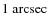 $1~{\rm arcsec}$