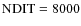 ${\rm NDIT}=8000$