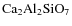${\rm Ca}_{2}{\rm Al}_{2}{\rm Si}{\rm O}_{7}$