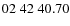 $02\;42\;40.70$