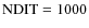 ${\rm NDIT}=1000$