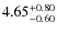 $4.65_{\rm -0.60}^{+0.80}$