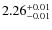 $ 2.26_{\rm -0.01}^{+0.01}$