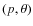 $(p, \theta)$