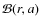 ${\cal B}(r, a)$