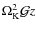 $\Omega_{\rm K}^2{\cal G}z$
