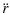 $\displaystyle %
\ddot{r}$