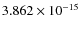 $3.862\times10^{-15}$