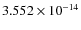 $3.552\times10^{-14}$