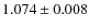 $1.074\pm0.008$