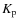 $K_{\rm p}$
