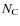 $N_{\rm C}$