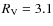 $R_{\rm V} = 3.1$