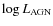 $\log L_{\rm {AGN}}$