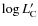 $\log L_{\rm {C}}'$