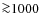 ${\ga}1000$