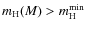 $m_{\rm H}(M) > m^{\rm min}_{\rm H}$