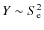 $Y \sim S_{\rm e}^{2}$