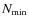 $N_{\rm min}$