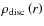 $\rho_{\rm disc}\left(r\right)$