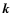 ${\vec k}$