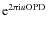 ${\rm e}^{2\pi {\rm i} u {\rm OPD}}$