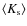 $\langle K_{\rm s} \rangle$