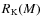 $R_{\rm K}(M)$