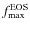 $f_{\rm max}^{\rm EOS}$