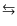 $\leftrightarrows$