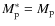 $M_{\rm p}^*=M_{\rm p}$