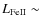 $L_{\rm FeII}\sim$