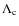 $\Lambda_{\rm c}$