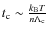 $t_{\rm c} \sim \frac{k_{\rm B}T}{n \Lambda_{\rm c}}$