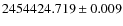 $2454424.719 \pm 0.009$