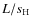 $L/s_{\rm H}$